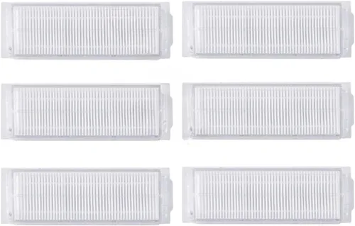 McbeAn Compatible con Xiaomi Robot Aspiradora S10 Accesorios Aspiradora Piezas de Repuesto Repuesto Cepillo Principal Filtro Hepa Trapeador Paño (6