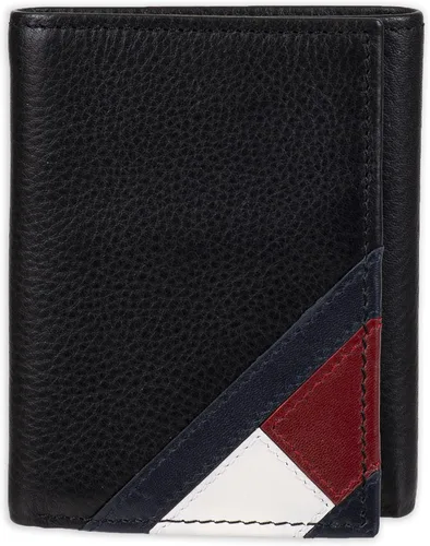 Miniatura 12 de Tommy Hilfiger - Cartera para hombre, triple pliegue, delgada, incluye ventana de identificación y tarjetero para tarjetas de crédito