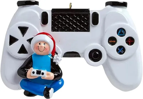 Miniatura 3 de Adorno de árbol de Navidad personalizado para el mejor jugador 2022, adornos para juegos, decoración personalizada, recuerdo para jugadores
