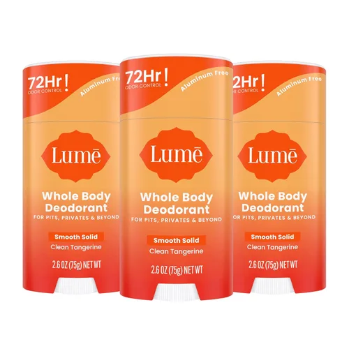Miniatura 26 de Lume Desodorante para Todo el Cuerpo - Barra Sólida Suave - Control de Olor de 72 Horas - Sin Aluminio, Sin Bicarbonato de Sodio y Seguro