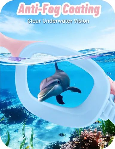 Miniatura 6 de Vvinca Gafas de natación para niños, gafas de natación para niños pequeños de 3 a 14 años, protección UV antivaho sin fugas, gafas de piscina
