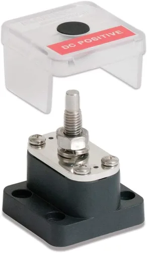 BEP Pro Installer - Perno aislado individual con placa de grifo de alimentación - 0.315 in