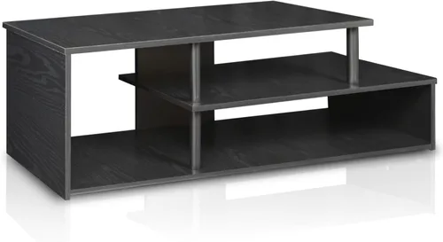 Miniatura 4 de Furinno Econ - Soporte de televisor de baja altura, color negro