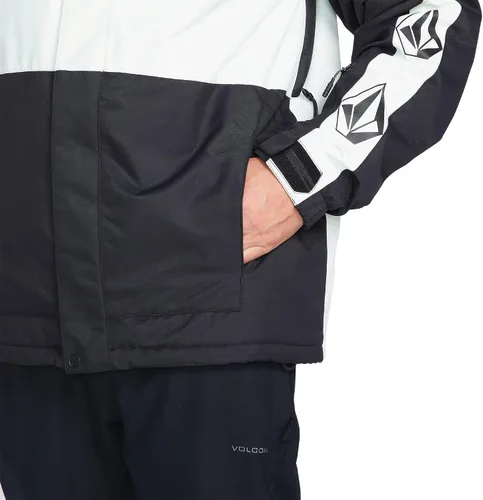 Miniatura 5 de Volcom Chaqueta de snowboard con aislamiento de piedras icónicas para hombre PARENT