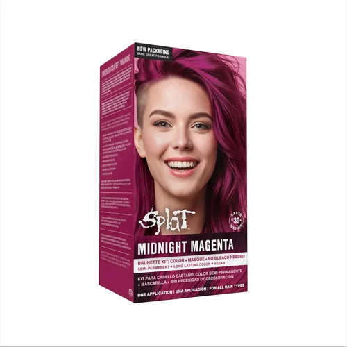 Miniatura 21 de Splat Hair Splat Rebellious Colors 30 Wash - Kit de coloración para el cabello, jade medianoche, 6 onzas Jade(Midnight Jade)
