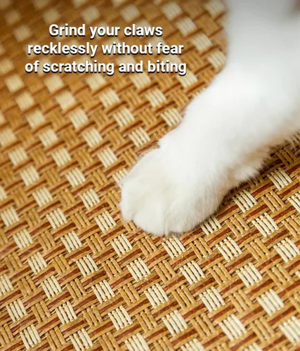 Miniatura 9 de Hamaca de ratán para gatos, cesta colgante de verano para balcón, cama de gato, nido de sol, jaula, suministros para mascotas