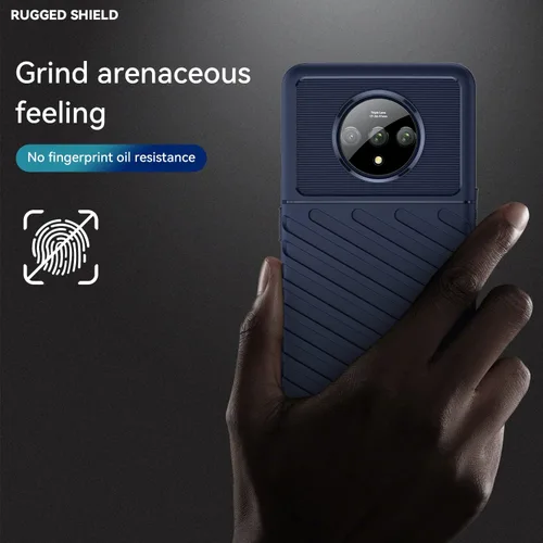 Miniatura 6 de Asuwish Funda de teléfono para OnePlus 7T con cubierta protectora de pantalla de vidrio templado y accesorios para celda, funda delgada y suave