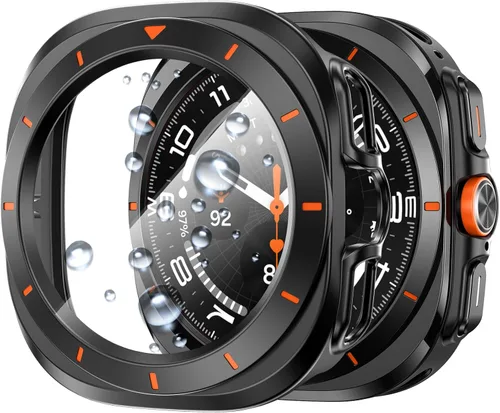 Miniatura 12 de Goton - Funda impermeable para Samsung Galaxy Watch 5 y 4 y FE, protector de pantalla de 40 mm con vidrio templado, 1 paquete de funda dura de PC