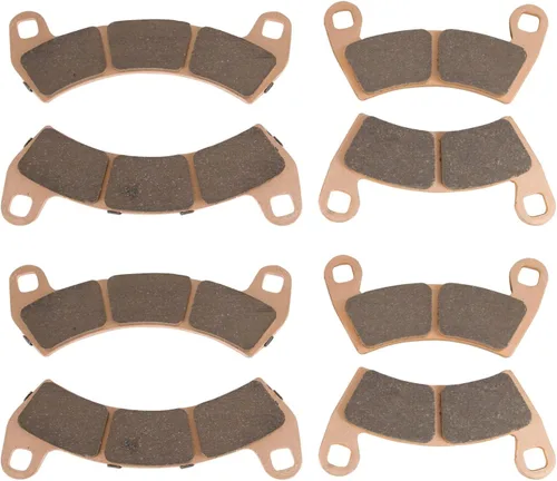 2205949 Pastillas de freno compatibles con Polaris RZR XP Turbo 2016-2021, RZR PRO XP/PRO XP 4 reemplazan 2206231, incluye juego de 4 unidades