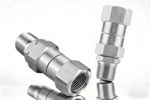 Miniatura 5 de Lavadora a presión giratoria 3/8 pulgadas NPT 5000 PSI, paquete de 2 conectores giratorios de acero inoxidable sin torceduras de 360°, accesorios
