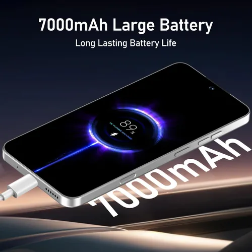 Miniatura 5 de 16PM Smartphone: pantalla FHD+ masiva de 6.99 pulgadas Duración de la batería épica de 7000mAh Velocidad extrema de 16+512 GB Cámara Pro