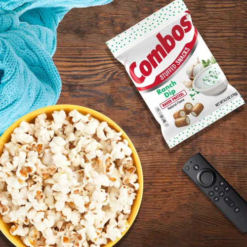 Miniatura 5 de COMBOS Snacks de queso - Paquetes de bocadillos de salsa ranch y galletas, aperitivo horneado, bolsa a granel de 6.3 onzas (paquete de 12)