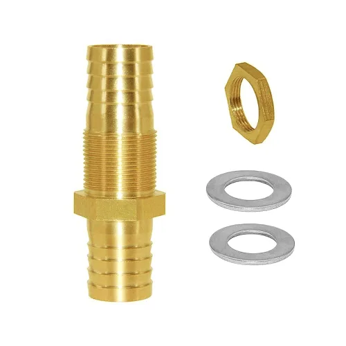 Miniatura 6 de Joywayus - Válvula de unión de combustible de 1 pulgada con estrías para manguera, acoplador de cabezal de paso, válvula de intersección y división