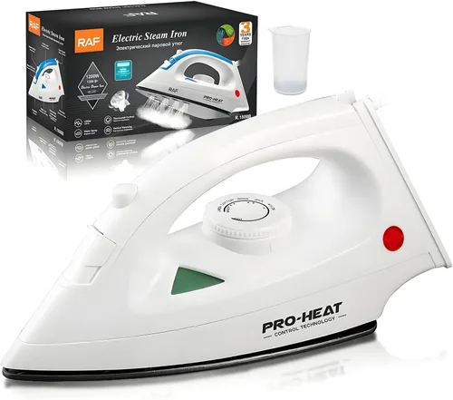 Miniatura 7 de Plancha eléctrica, plancha de vapor, 1200 W, vaporizador, portátil y portátil, con cinco controles de temperatura, elimina rápidamente los olores
