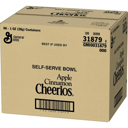 Miniatura 12 de Cheerios Vaso de cereales de manzana y canela, 1 onza (paquete de 96)