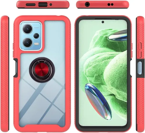 Miniatura 75 de Funda compatible con Xiaomi Poco M5s 4G, compatible con Redmi Note 10 4G / Note 10S 4G / Note 11 SE (India), funda para teléfono 3 en 1, color azul