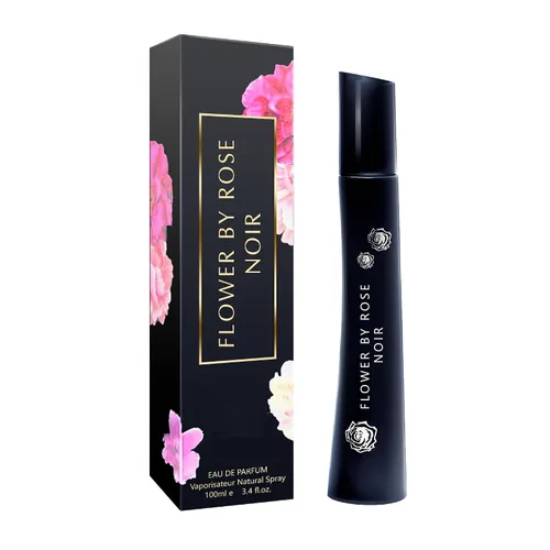 A CENTER FLOWER BY ROSE Eau de Parfum Spray para mujeres, maravilloso regalo, fragancia gourmand, uso diurno y casual, para todo tipo de piel, una