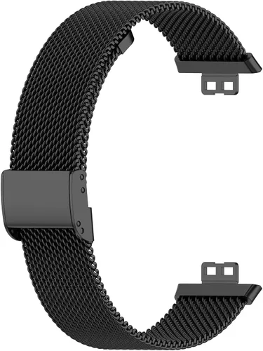 Miniatura 3 de Bandas de metal compatibles con Huawei Watch Fit Special Edition B39 Band para mujeres y hombres, correa de malla de acero inoxidable de repuesto