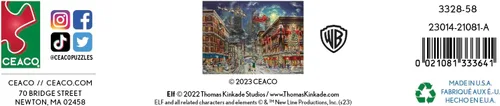 Miniatura 7 de Ceaco - Thomas Kinkade Navidad - Elfo - Rompecabezas de 1000 piezas