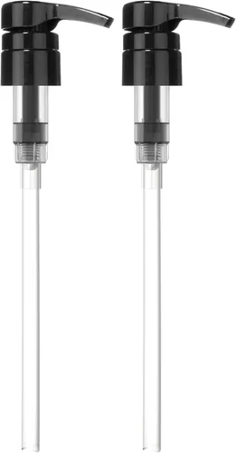 Aplicador de dispensador de Champú / acondicionador para botellas de 33.8 onzas color negro, Plástico, Negro, paquete de de 2