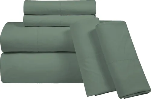 Miniatura 14 de ROYALE LINENS Juego de 4 sábanas King - Ropa de cama de microfibra cepillada suave de 1800 hilos - 1 sábana ajustada y 1 sábana lisa, 2 fundas