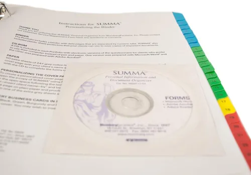 Miniatura 3 de Summa Organizador de documentos e información personal importante (negro)