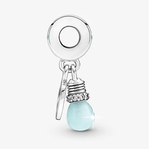 Miniatura 3 de Dije de cuentas de plata de ley 925 para pulseras, dijes de cumpleaños, Navidad, regalo del día de la madre para mujeres