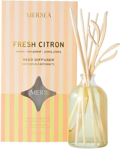 Miniatura 7 de MERSEA - Difusor de aceite de vidrio perfumado con diseño de flores de cabaña, bambú (3.4 onzas líquidas)