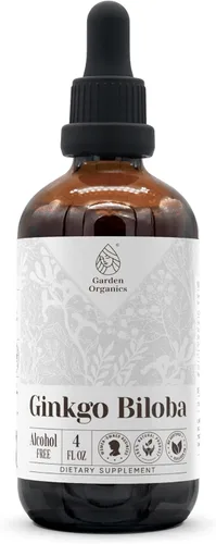 Miniatura 6 de Ginkgo Biloba Extracto de tintura natural sin alcohol, refuerzo del sistema inmunológico, gotas líquidas hechas de 100% hoja seca de ginkgo biloba