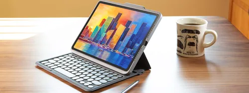 Miniatura 10 de ZAGG Pro Keys - Funda desmontable y teclado inalámbrico para Apple iPad de 10.2 pulgadas (Gen 9, 8, 7) - Emparejamiento Bluetooth, teclas