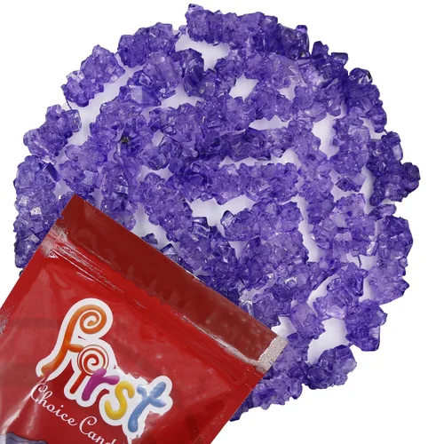 Miniatura 14 de FirstChoiceCandy Rock Candy Strings - Bolsa a granel de 1.5 libras (algodón azul claro)