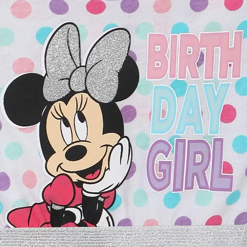 Miniatura 7 de Disney Minnie Mouse - Conjunto de vestido tutú de cumpleaños para niñas y niños pequeños, multicolor