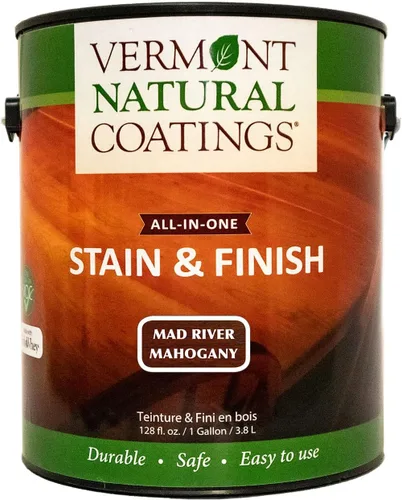 Miniatura 29 de Vermont Natural Coatings PolyWhey Stain & Finish - Westfield Walnut - Cuarto de galón Westfield Nogal