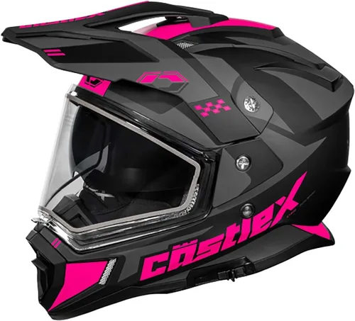 Miniatura 5 de Castle X CX200 Dual Sport Casco de Nieve (Negro Mate - Extra Pequeño)