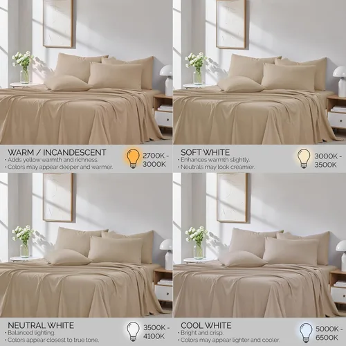 Miniatura 4 de Southshore Fine Living, Inc. Juego de sábanas Split King de 7 piezas para cama ajustable, sábanas King con bolsillo extra profundo de 21 pulgadas