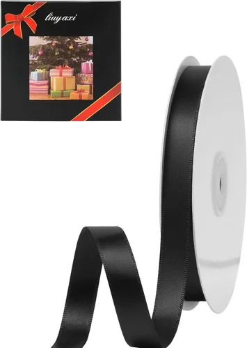 Miniatura 33 de LIUYAXI Cinta de Satén Dorada de Doble Cara 1/4" X 50 Yardas, Cintas Perfectas para Manualidades, Envoltura de Regalos, Fabricación de Lazos y Más