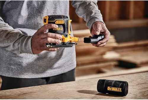 Miniatura 10 de DEWALT Lijadora inalámbrica de velocidad variable de 1/4 hoja sin escobillas MAX XR de 20 V (solo herramienta) (DCW200B)