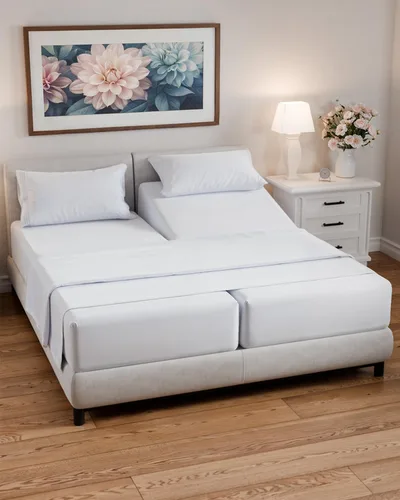 Miniatura 14 de Juego de sábanas tamaño King para RV de 72" x 80" - Sábanas de 4 piezas para cama RV Short Queen - Ultra suaves, transpirables y refrescantes - 01
