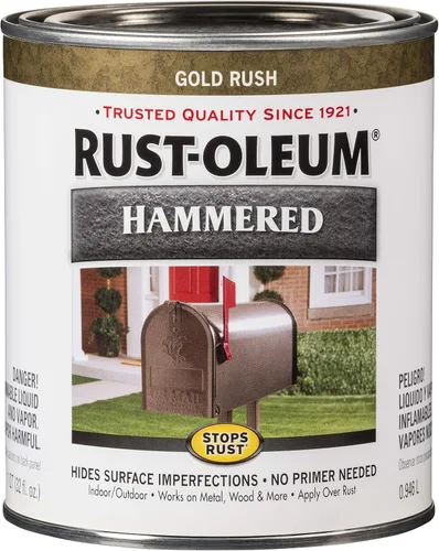 Miniatura 18 de Pintura para acabado de metal Rust-Oleum Hammered, 1 cuarto de galón, 7215502