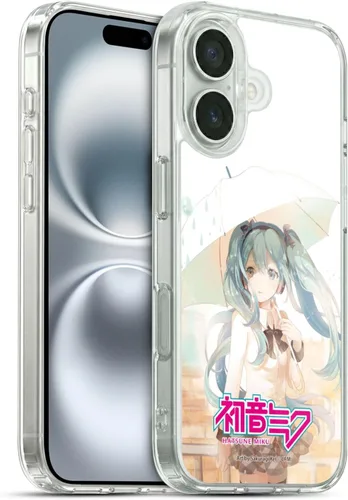 Miniatura 8 de Head Case Designs Licencia Oficial Hatsune Miku Gráficos Lindos Carcasa de Gel [Protección de Grado Militar] Compatible con Apple iPhone 7
