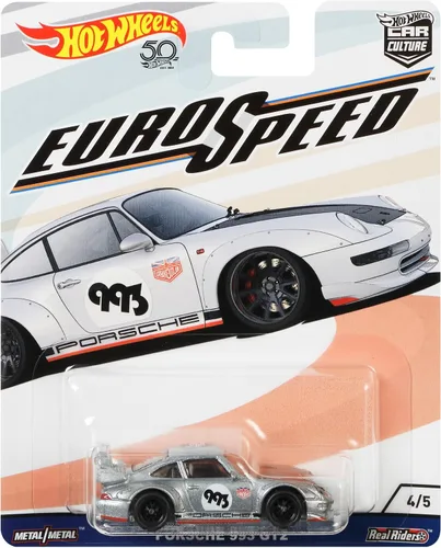 Miniatura 4 de Hot Wheels Porsche 9993 GT2 Vehículo
