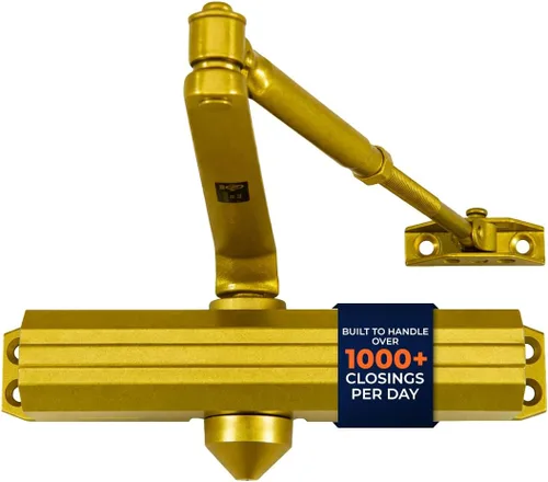 Miniatura 10 de Boomerang D4016 - Cierrapuertas comercial de diseño medio/resistente, múltiples opciones de montaje, cierrapuertas para zonas de alto tráfico, ADA