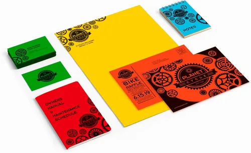 Miniatura 3 de Astrobrights® Cartulinas de Color, Colores Surtidos, Tamaño Carta (8.5" x 11"), 65 Lb, 30% Reciclado, Certificado FSC®, Paquete de 250