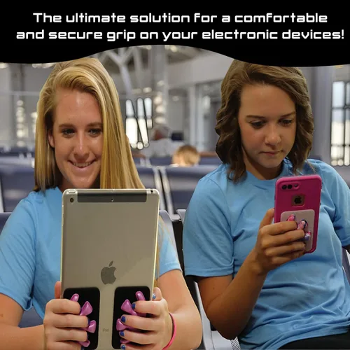 Miniatura 5 de Digit Grip™ - Agarre para teléfono celular - Soporte ergonómico y cómodo para el dedo del teléfono - Agarre para teléfono celular para la mayoría