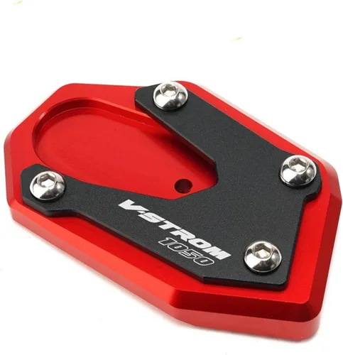 Miniatura 12 de Para Suzuki para V-Strom 1000 2014-2019 para Vstrom 1000XT para V-Strom 1050 Xt 2020 2021 2022 placa de soporte de pie soporte lateral placa de 1000