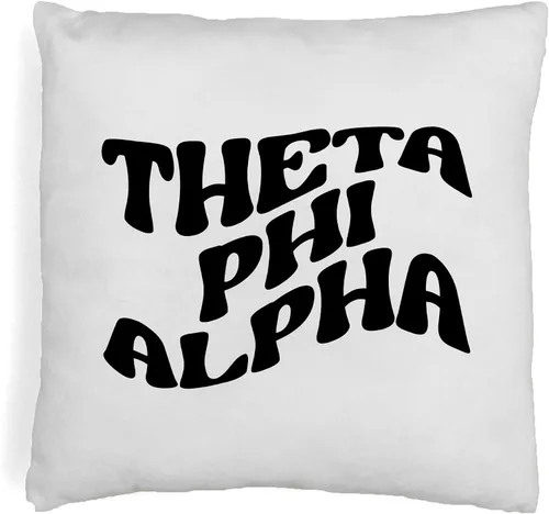 Miniatura 15 de sockprints Mod Alpha Chi Omega - Funda de almohada de 18 x 18 pulgadas, fundas de almohada de hermandad de mujeres - Almohada decorativa