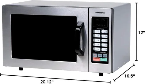Miniatura 8 de Panasonic horno de microondas comercial 1000W con la cubierta de placa de lujo de las mercancías nórdicas