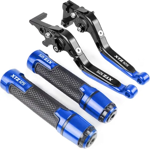 Miniatura 8 de Accesorios para Yamaha XTZ125 XTZ 125 2014 2015 motocicleta Racing accesorios CNC freno embrague palancas manillar mango motocicleta freno embrague