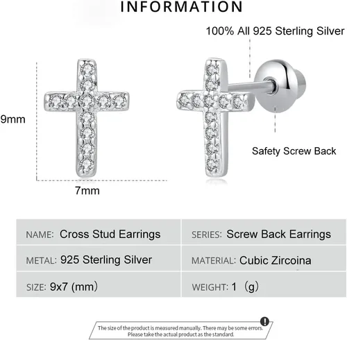 Miniatura 2 de Lindos aretes de mariposa con diseño de mariquita, unicornio, tortuga, ángel, flamenco, para niñas y mujeres, aretes hipoalergénicos de plata de ley