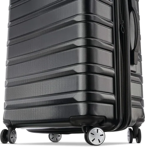 Miniatura 9 de Equipaje extensible Samsonite Omni 2 Hardside con ruedas giratorias, Negro medianoche), 138451-1548
